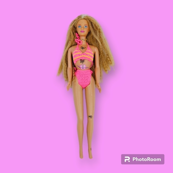 1998 Butterfly Art Barbie Vintage - Picture 1 of 7